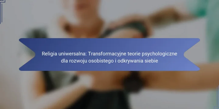 Religia uniwersalna: Transformacyjne teorie psychologiczne dla rozwoju osobistego i odkrywania siebie