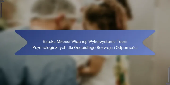 Sztuka Miłości Własnej: Wykorzystanie Teorii Psychologicznych dla Osobistego Rozwoju i Odporności